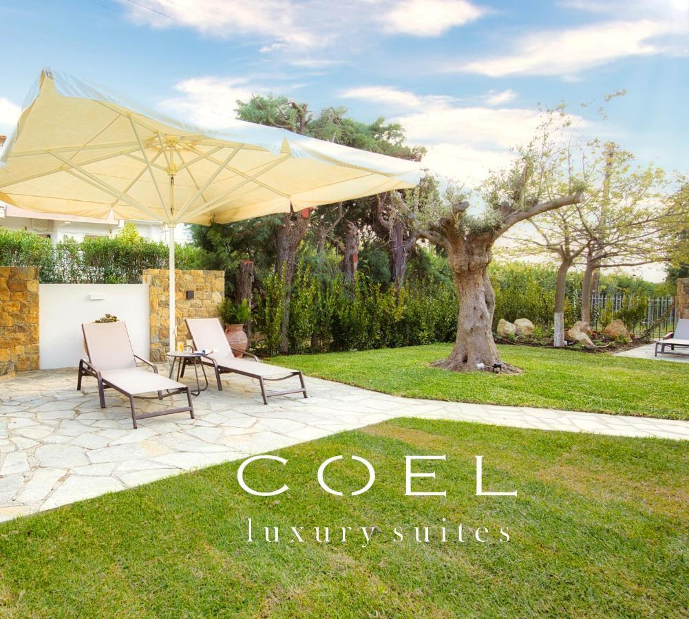 Coel Luxury Suites By Rentalspro Services - Potidea Halkidiki Nea Poteidaia Eksteriør billede